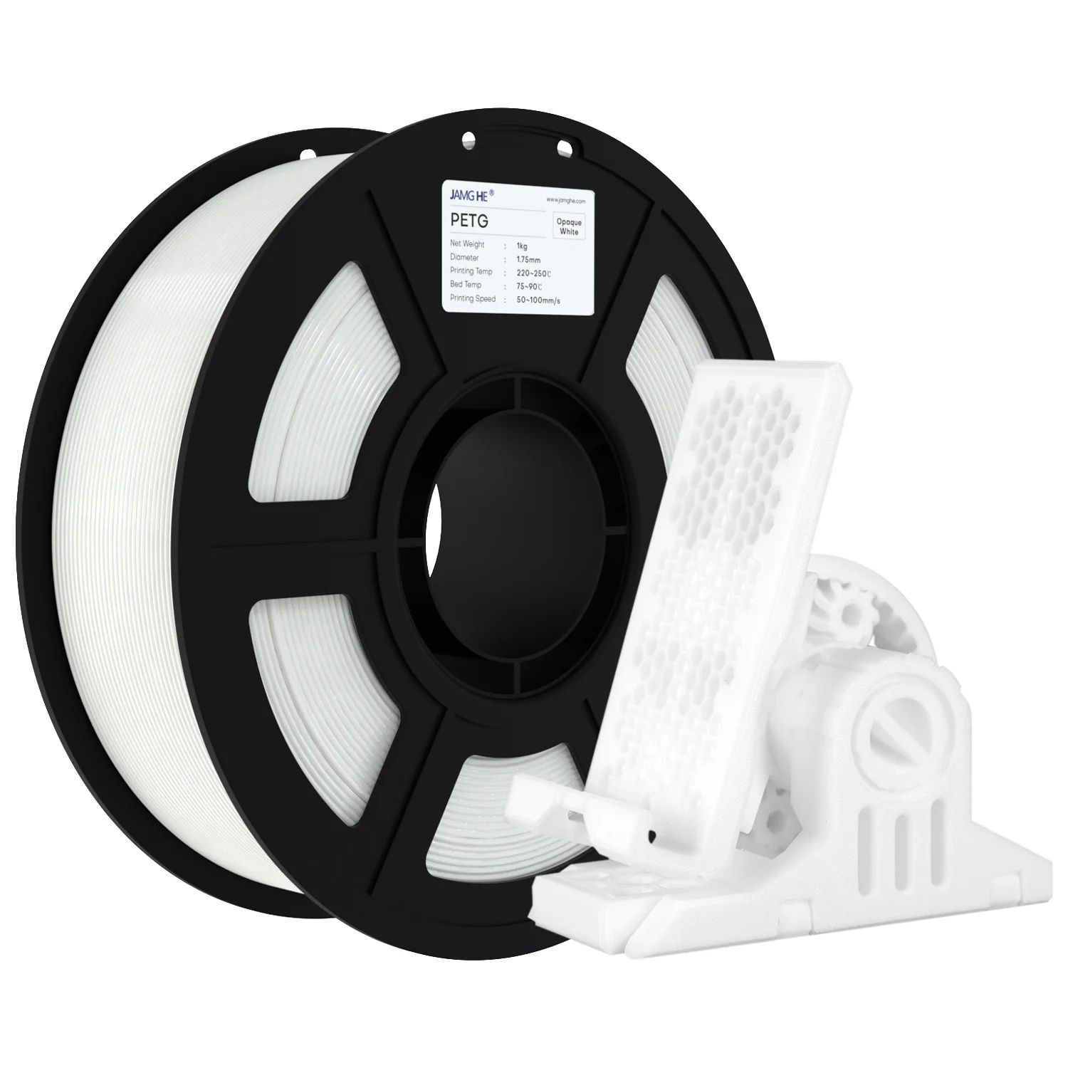 PETG White Filament 1.75mm for 3D Printer