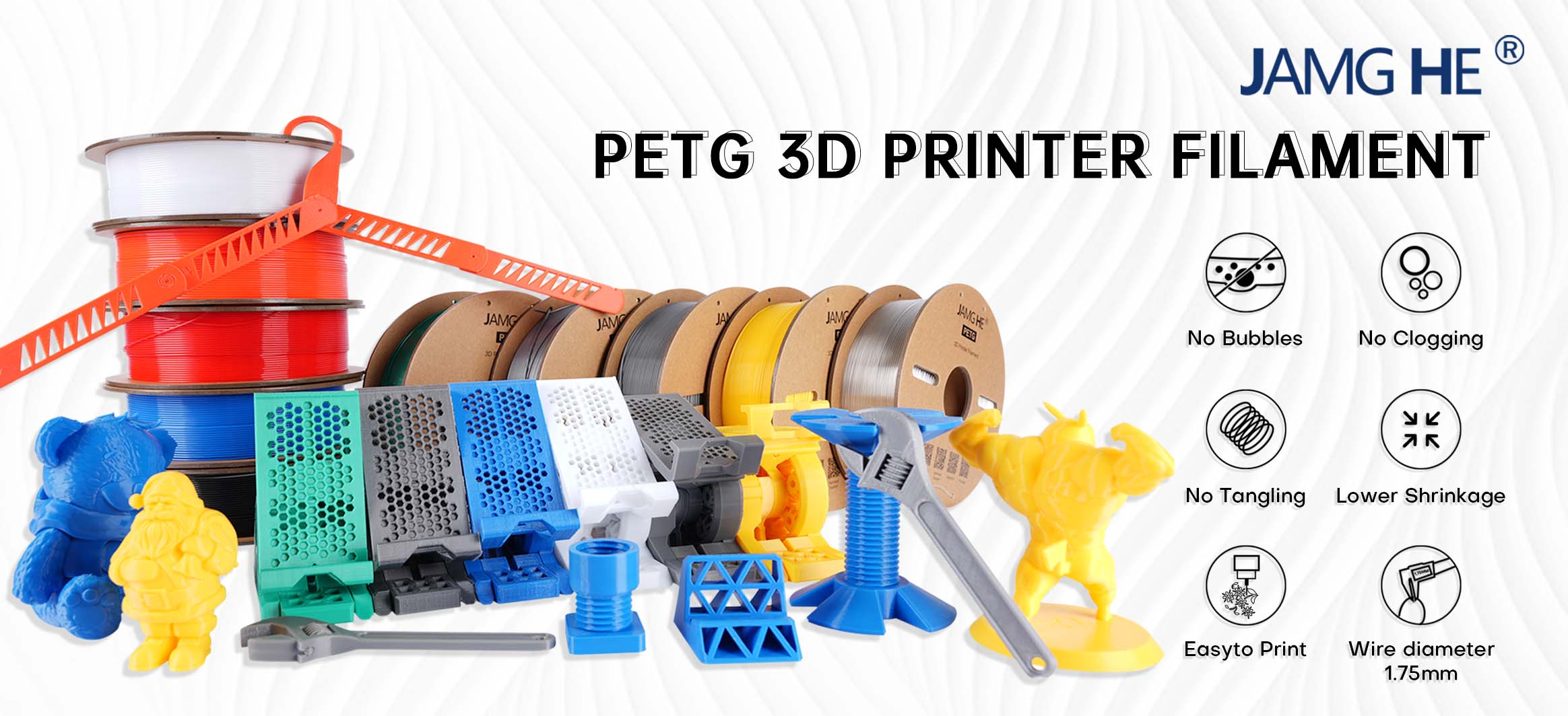 PETG Blue Filament 1.75mm for 3D Printer