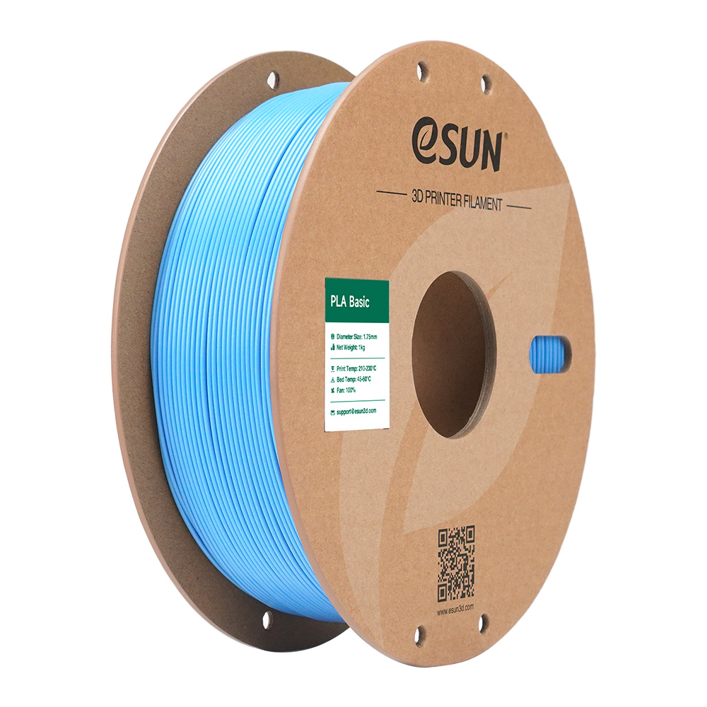 eSUN PLA Basic 3D Filament Light Blue 1.75mm