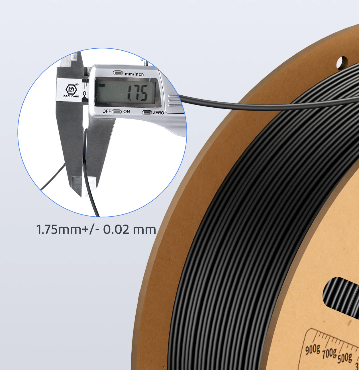 Elegoo PLA+ Brown Filament 1.75mm, 1 Kg